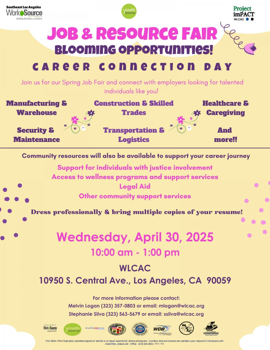 WLCAC Resource Fair 043025