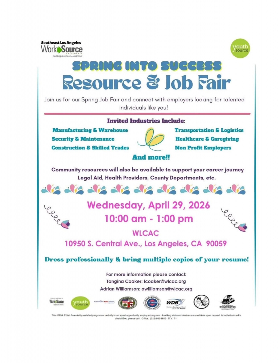 WorkSource Spring Resource Fair 042926