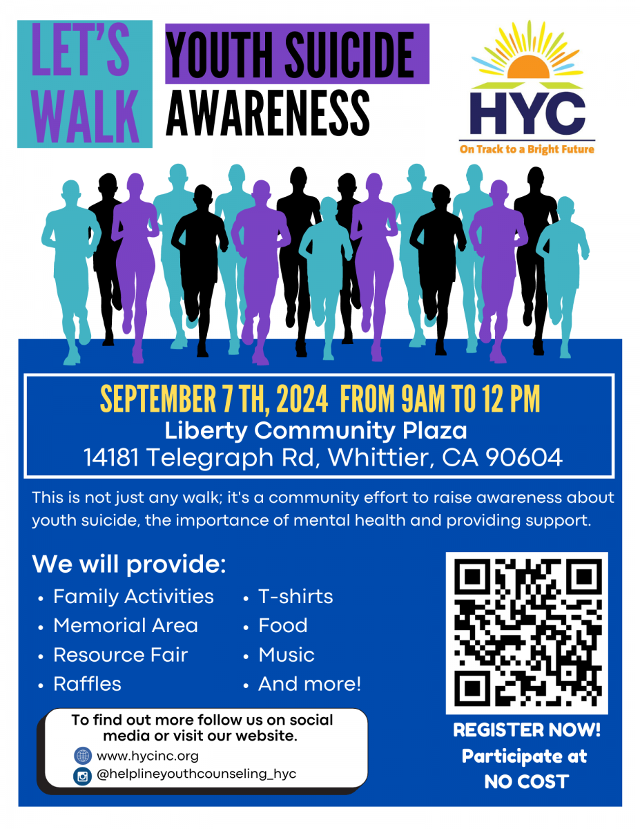 Youth Suicide Walk HYC