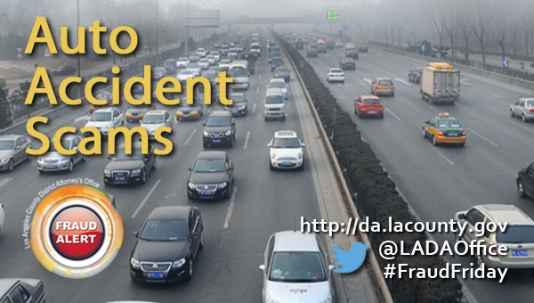 Graphic image of Fraud Alert: Auto Accident Scam